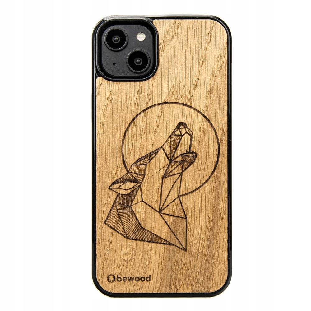 Dřevěné Pouzdro Bewood pro iPhone 15 Plus Vlk Dub
