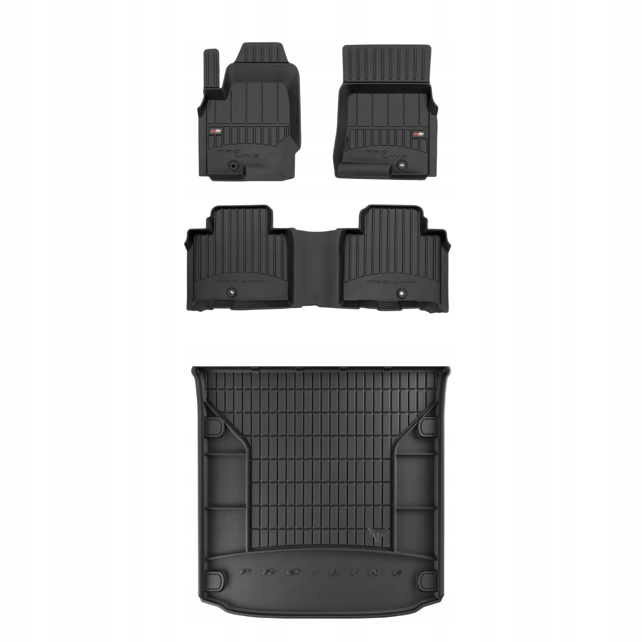 Sada gumových kobercov a rohoží pre SsangYong Rexton IV od roku 2017