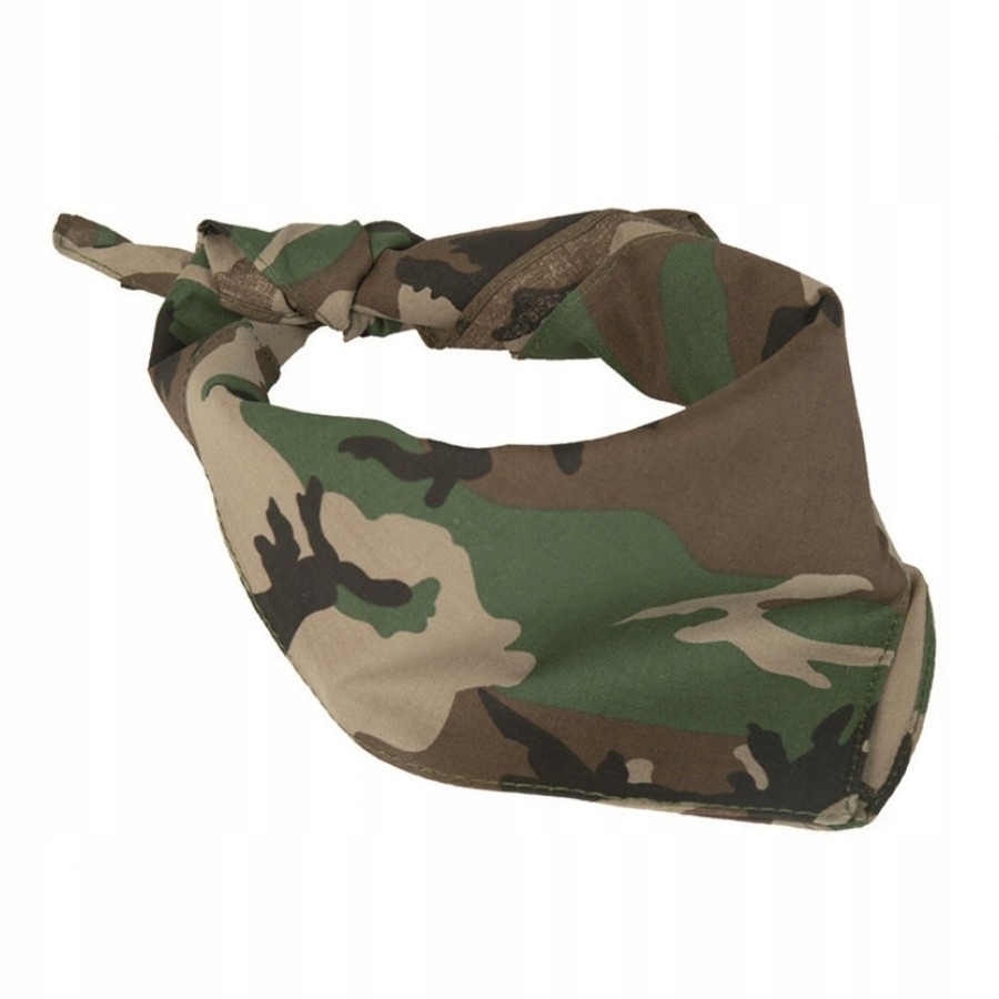 Chusta ochronna bandana Mil-Tec woodland komin