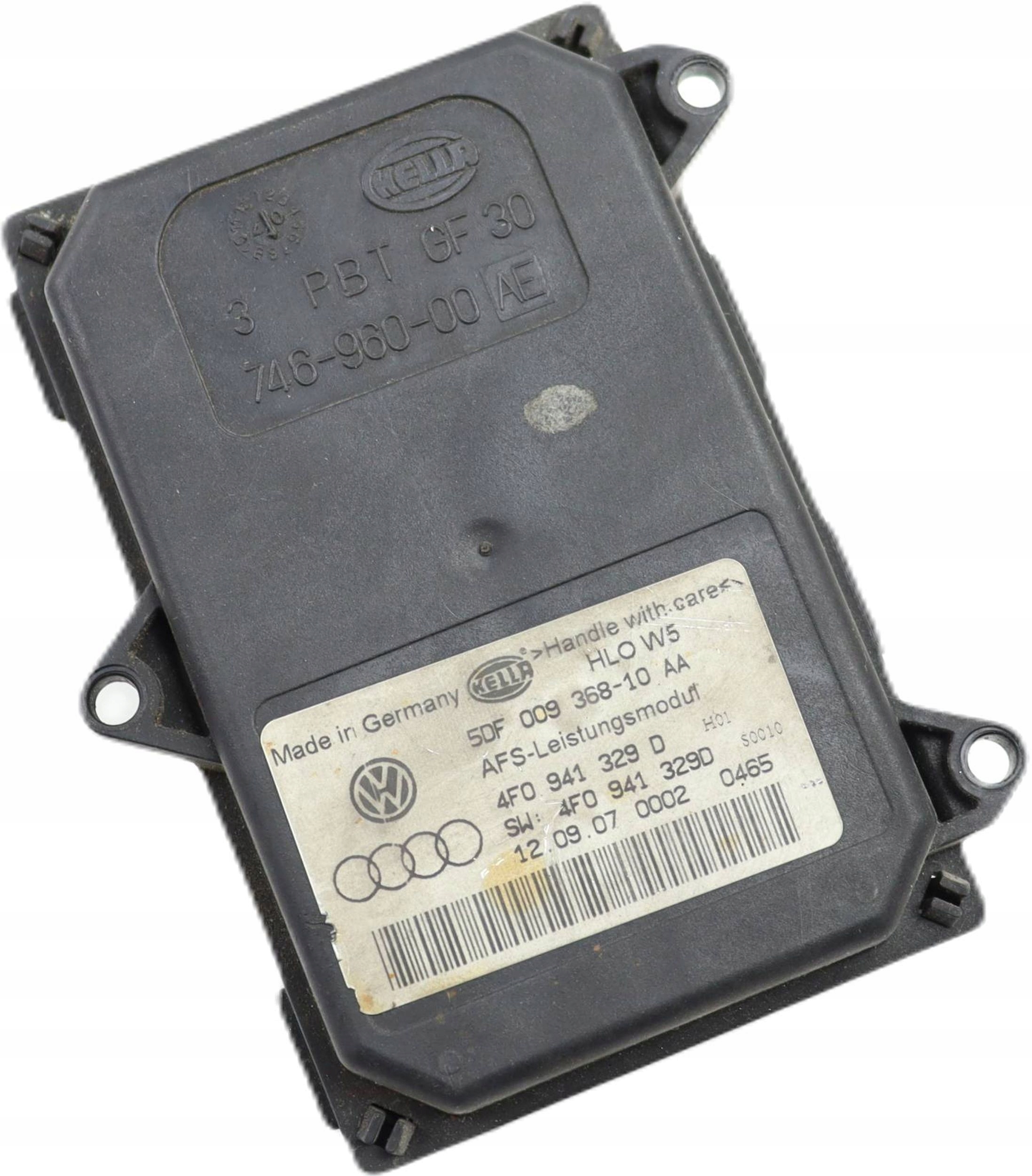 Audi A6 C6 модуль поворот фары Ксенон Hella 4F0941329D