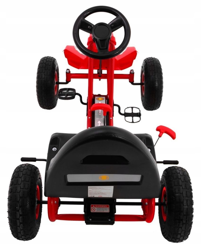 GOKART na pedały POMPOWANE KOŁA pojazd dla dzieci Marka Ramiz