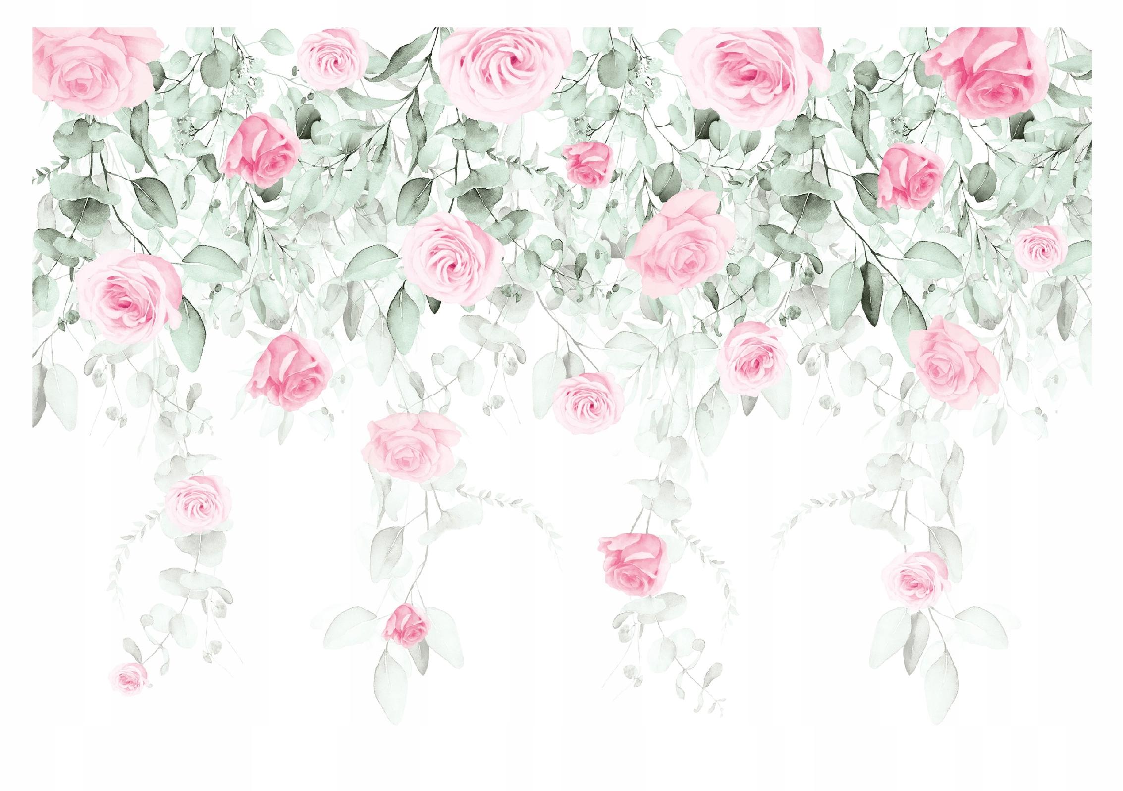 Fototapeta Závěsné Květiny Listy Zelené Tapeta Do Ložnice Obývacího Pokoje 416x254