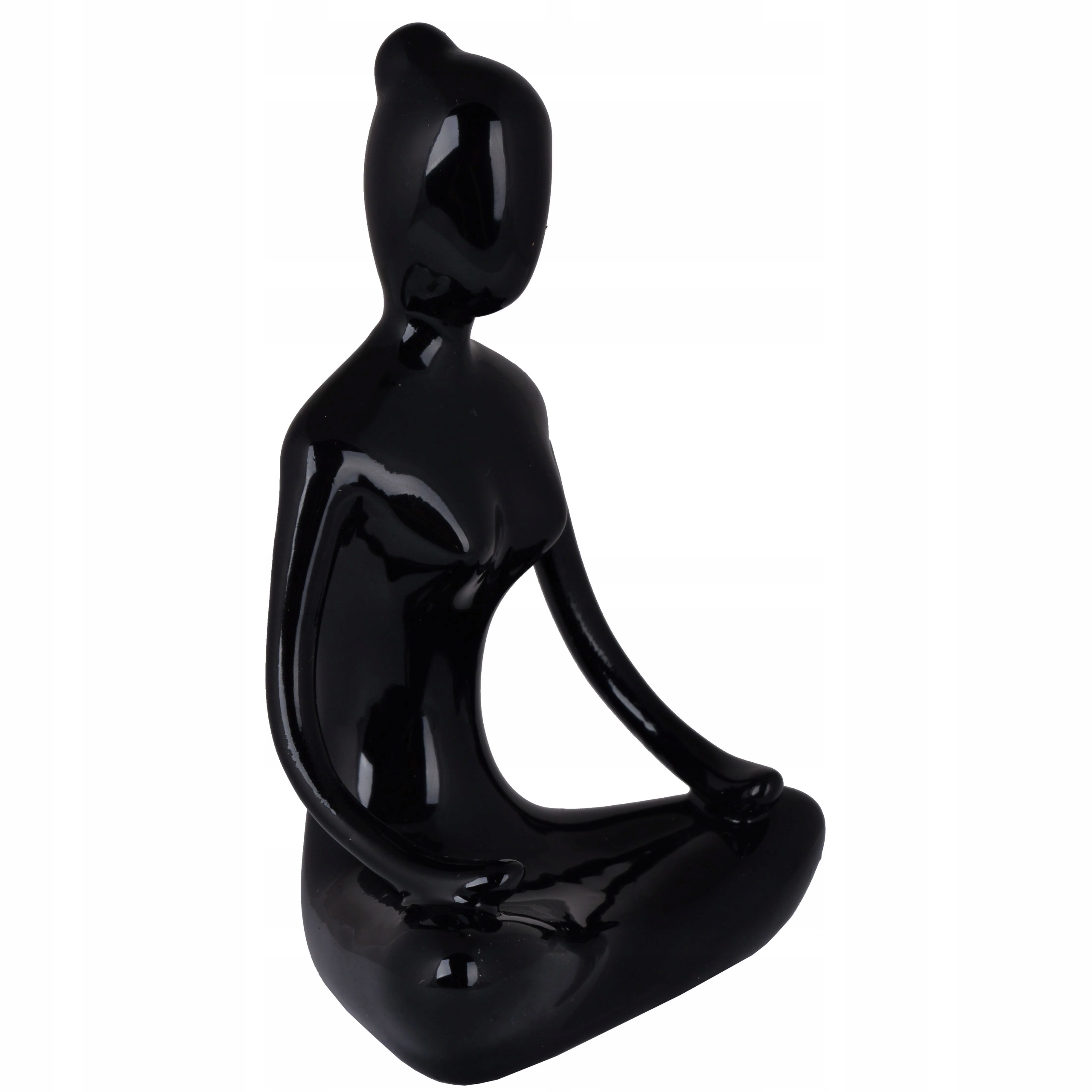 

Medytacja figurka czarna ceramiczna Joga 11 cm