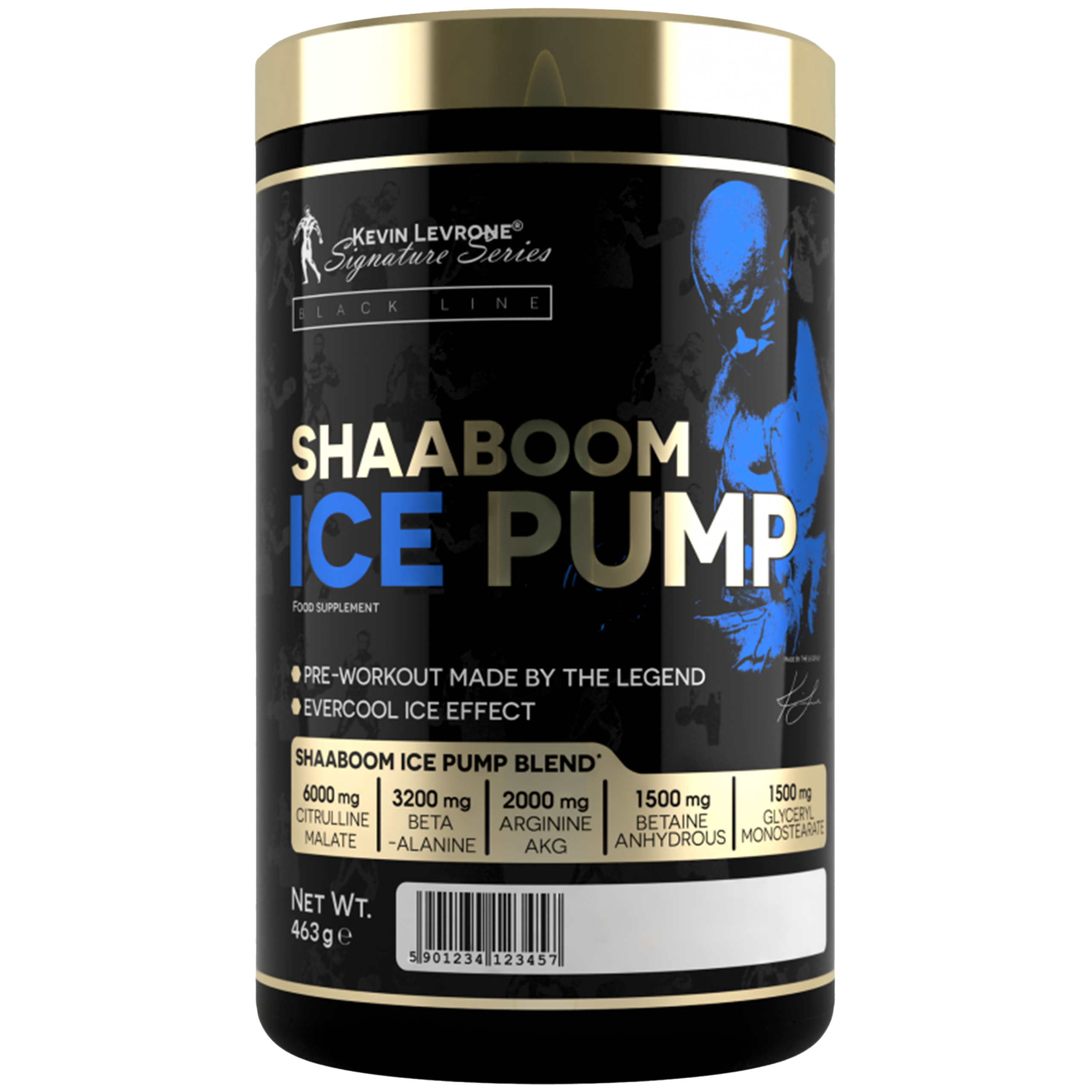 Kevin Levrone Shaaboom Ice Pump 463g Pre-Workout Citrulin Aakg Kofein
