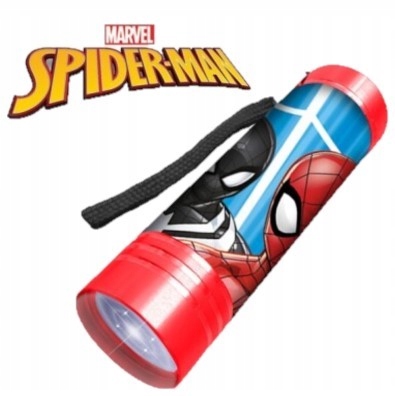

Latarka Led Aluminiowa Metalowa Spiderman