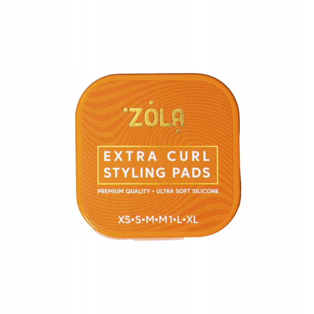 Zestaw wałeczków silikonowych do rzęs Zola Extra Curl Styling Pads 6 par