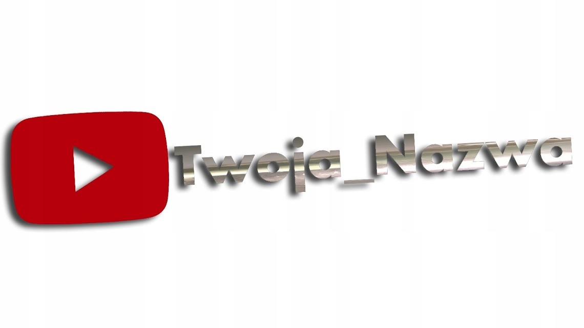 

Wycinana naklejka Youtube chrom