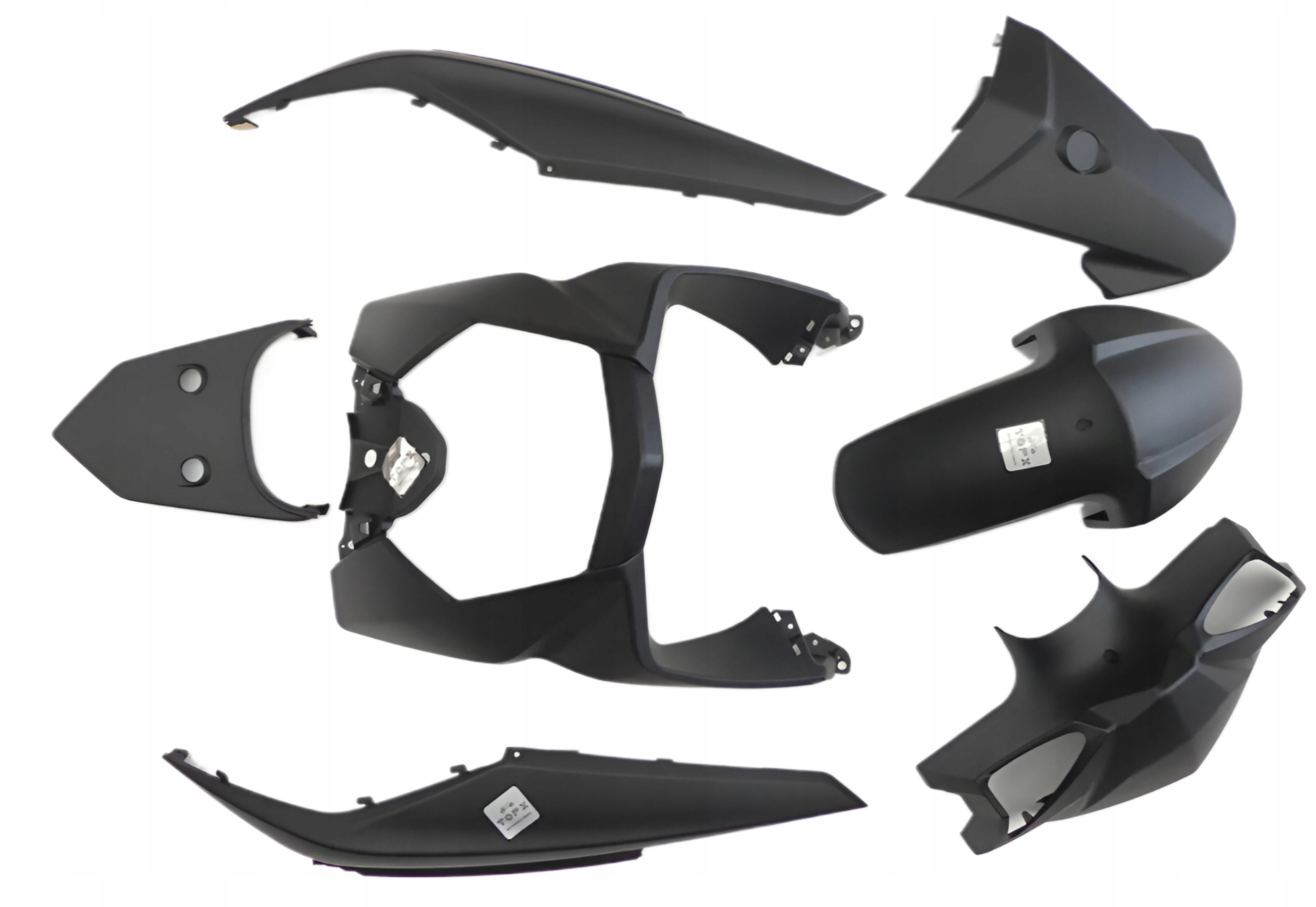 Sym Orbit III 3 20+ sada větráků, oblečení, ovečka, lebka, černá matná