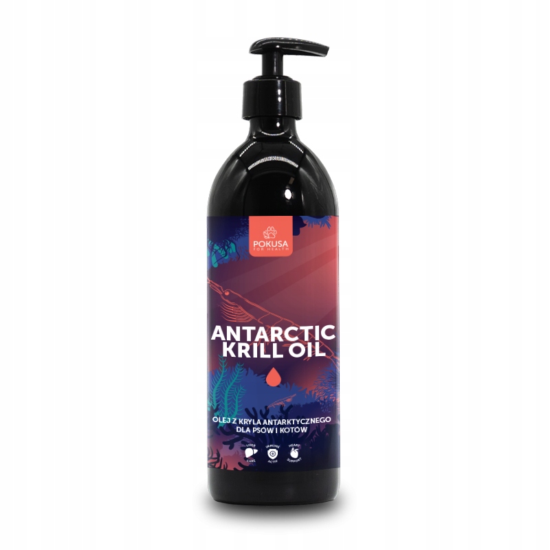 Pokusa Antarctic Krill Oil 500ml Kryl Arktyczny