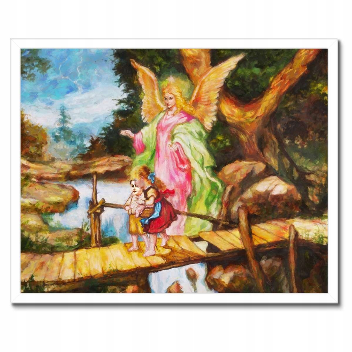 Plakáty v rámu 50x40 Anděl strážný Dárek
