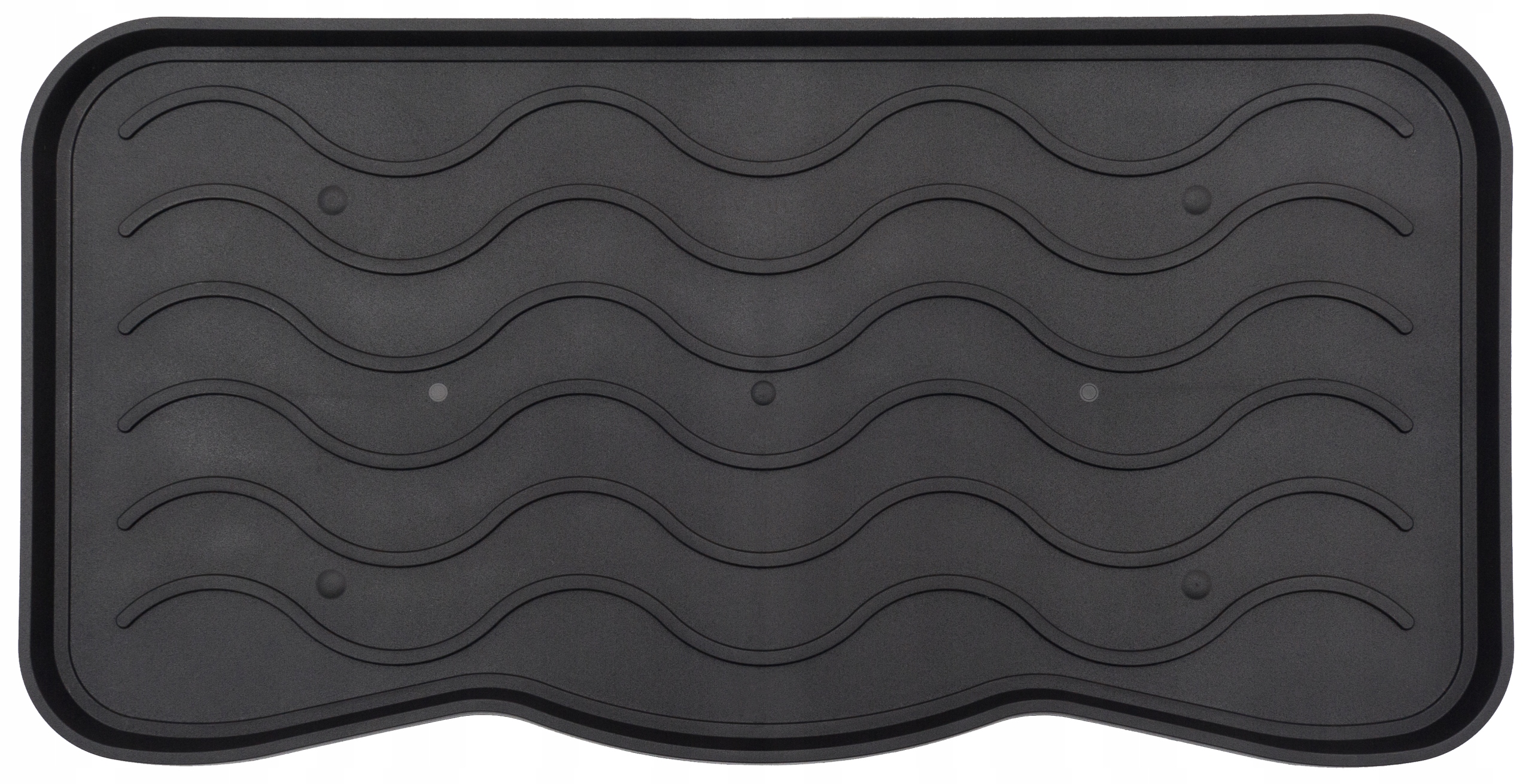 

Ociekacz na buty Fala Czarny 38 x 75 cm