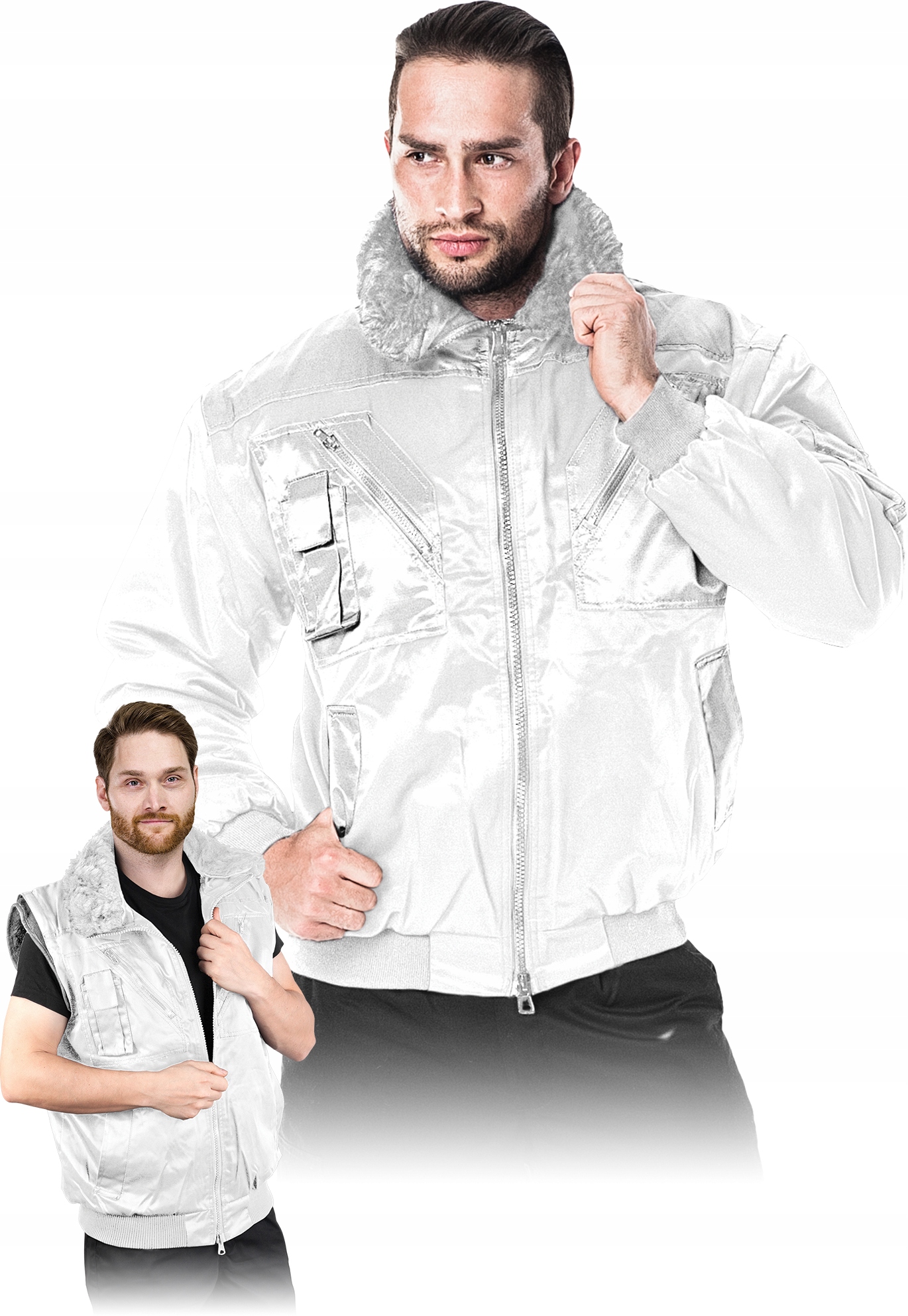 Bunda 4v1 s odnímatelnou podšívkou a rukávy Iceberg