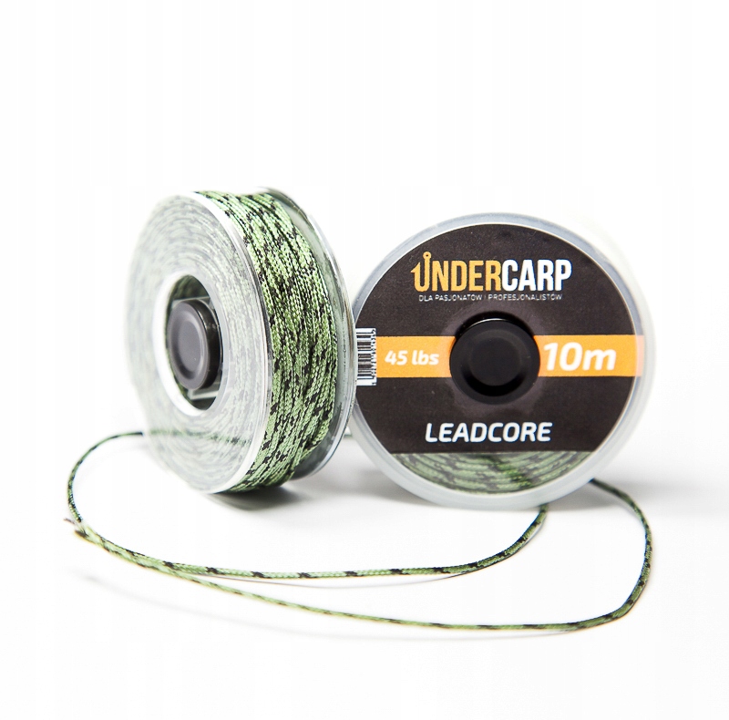 UNDERCARP Leadcore 10m 45lbs zielony