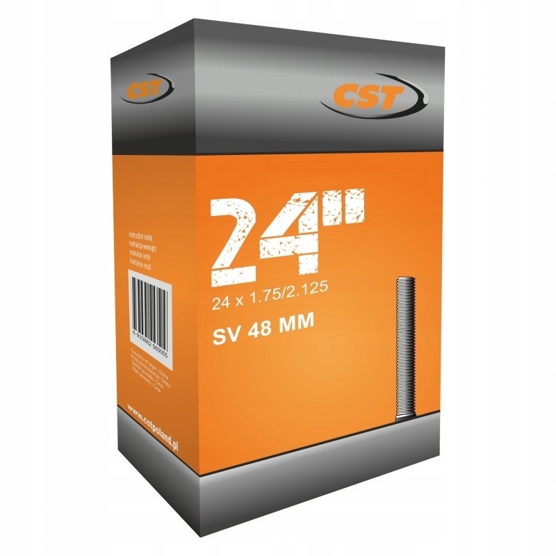 

Dętka Cst TB-CS046 24x1.75/2.125 Av Auto 48MM