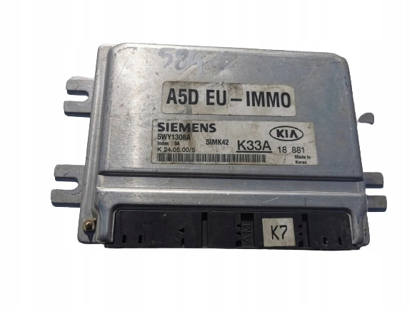 KIA RIO 1.5B 16V 5WY1308A K33A18881 computer ECU