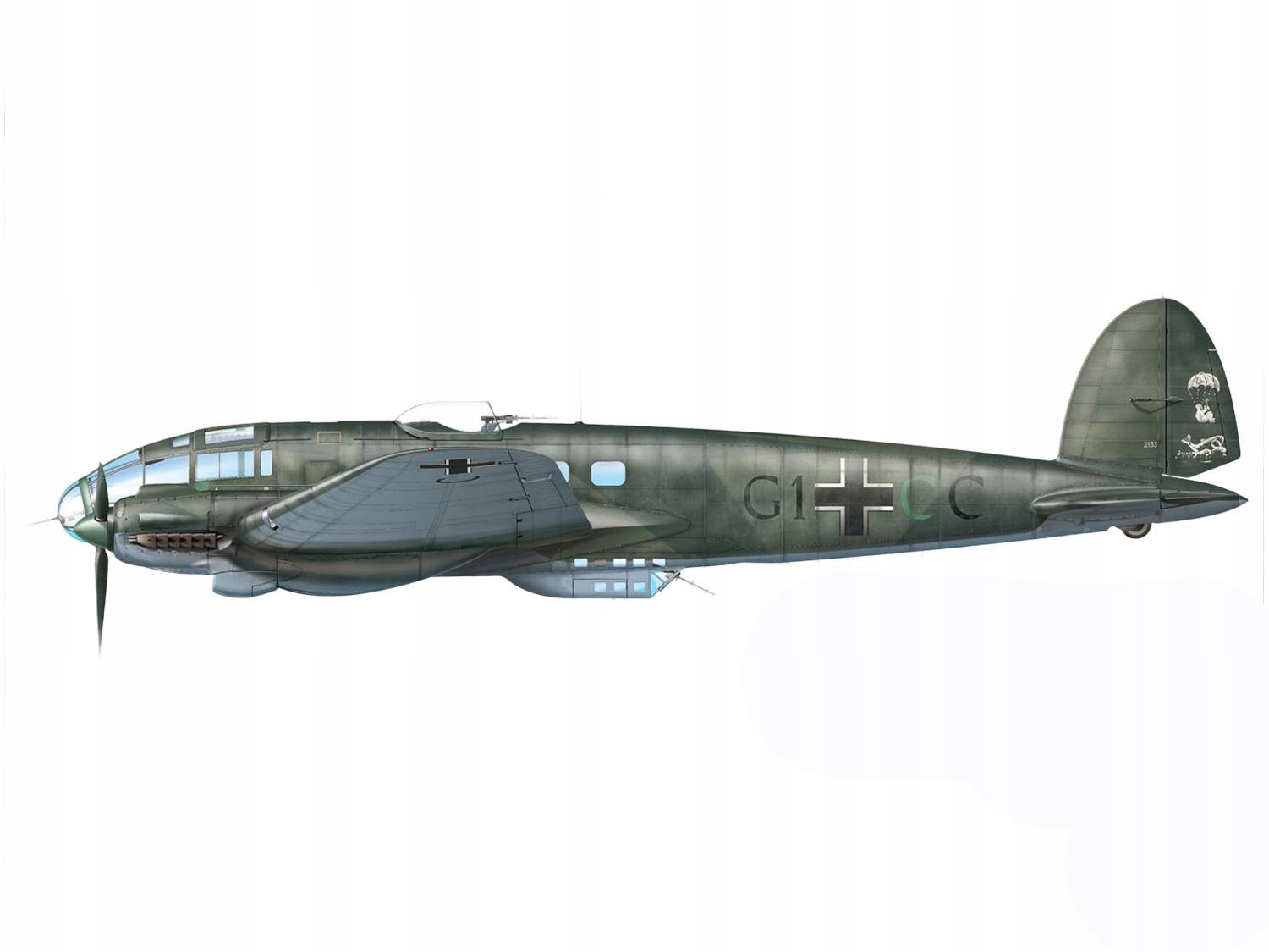 Letadlo Heinkel He 111 P Outbreak of War 1939 model 72076 Hobby 2000
