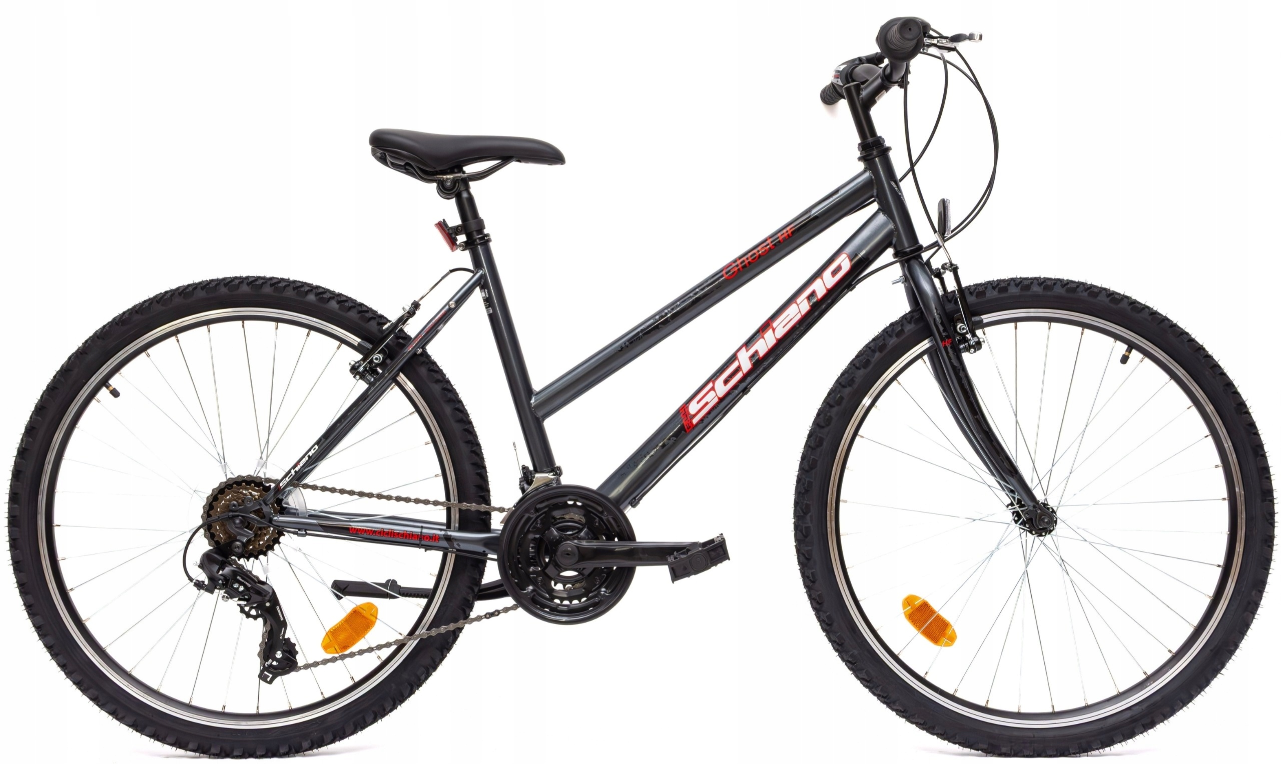 Dámské horské kolo 26" Mtb dívčí Shimano 21 rychlostních stupňů, reflexní prvky