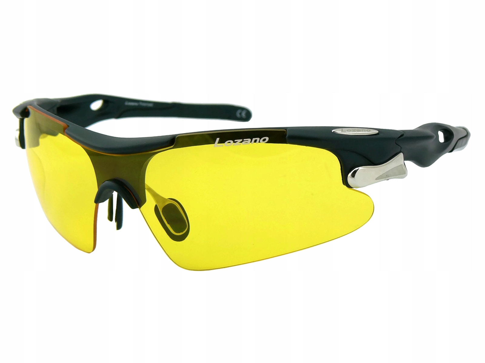 OKULARY POLARYZACYJNE SPORTOWE CZARNE NA ROWER LZ Model LZ-109A-5