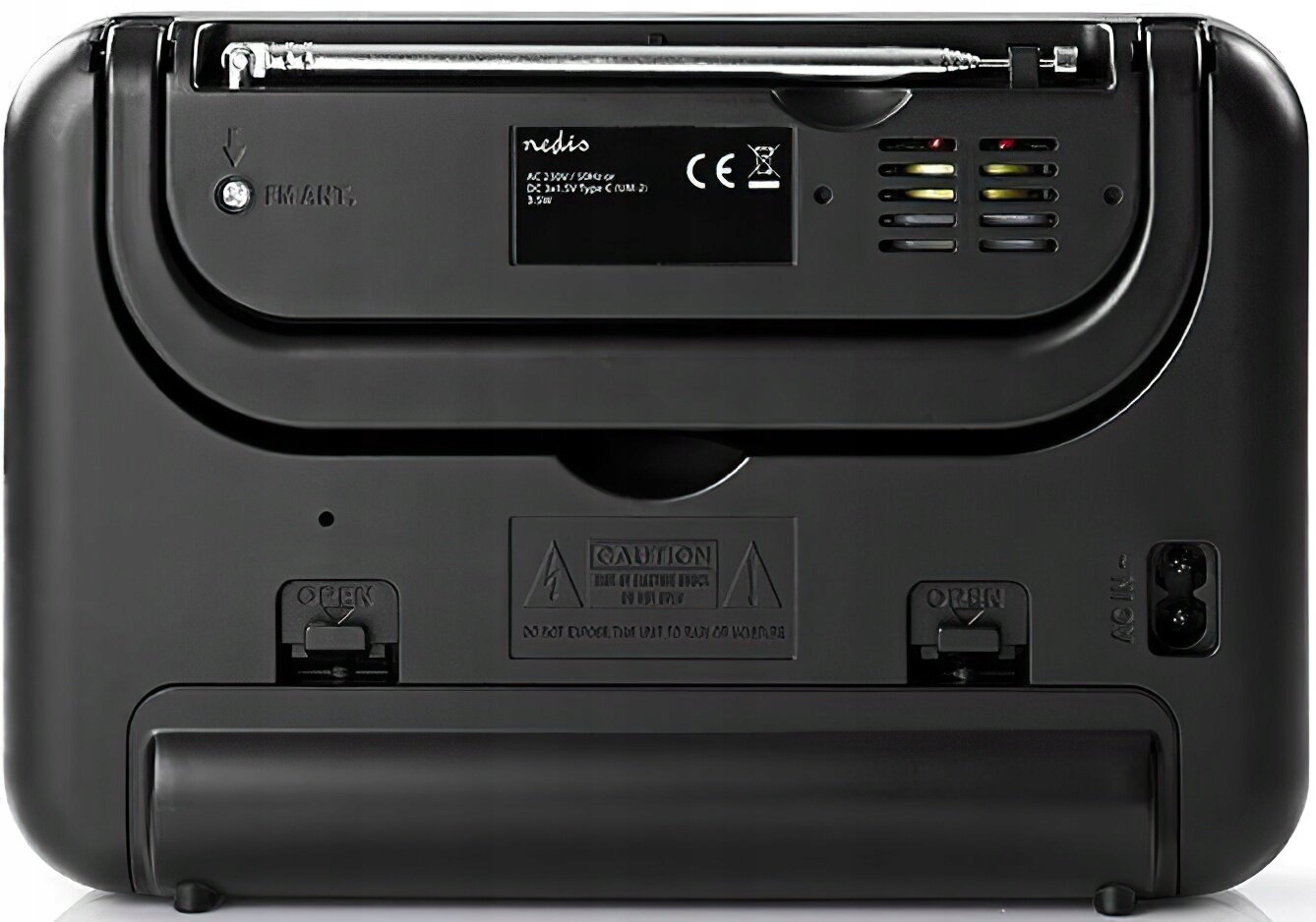 Radio NEDIS RDFM1300 Czarny Model RDFM1300GY