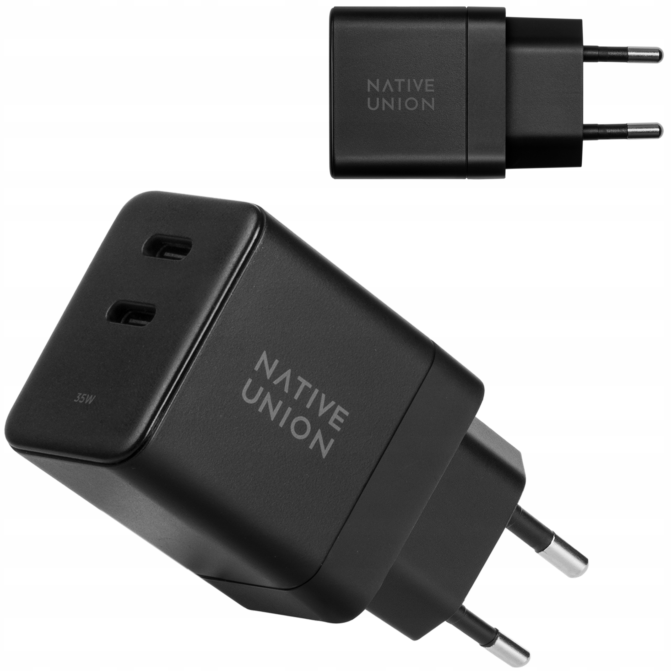 Native Union Fast GaN Charger Ładowarka Sieciowa 2x Usb-c 35W Zasilacz