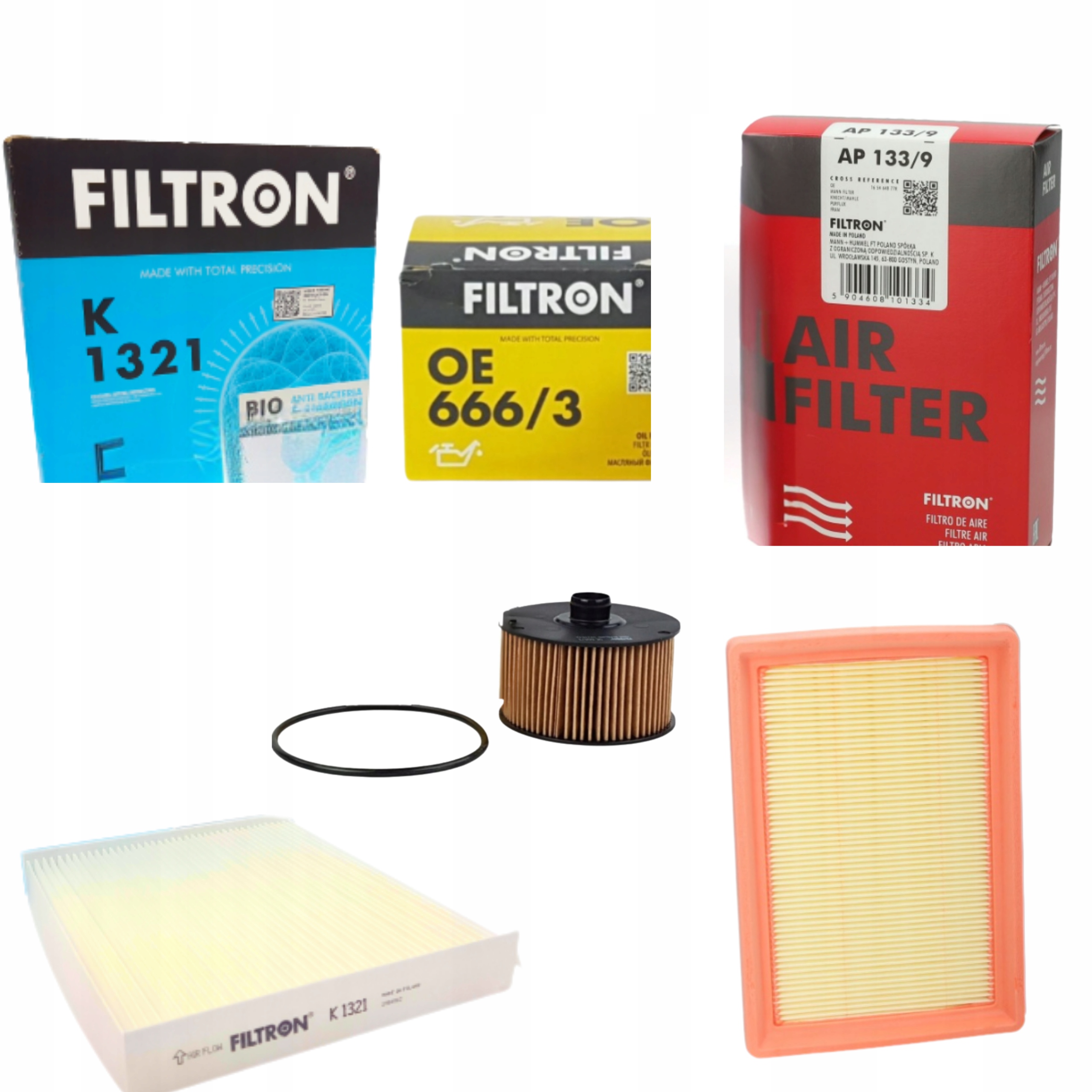 Komplet Filtrů Filtron Renault Captur 1.0