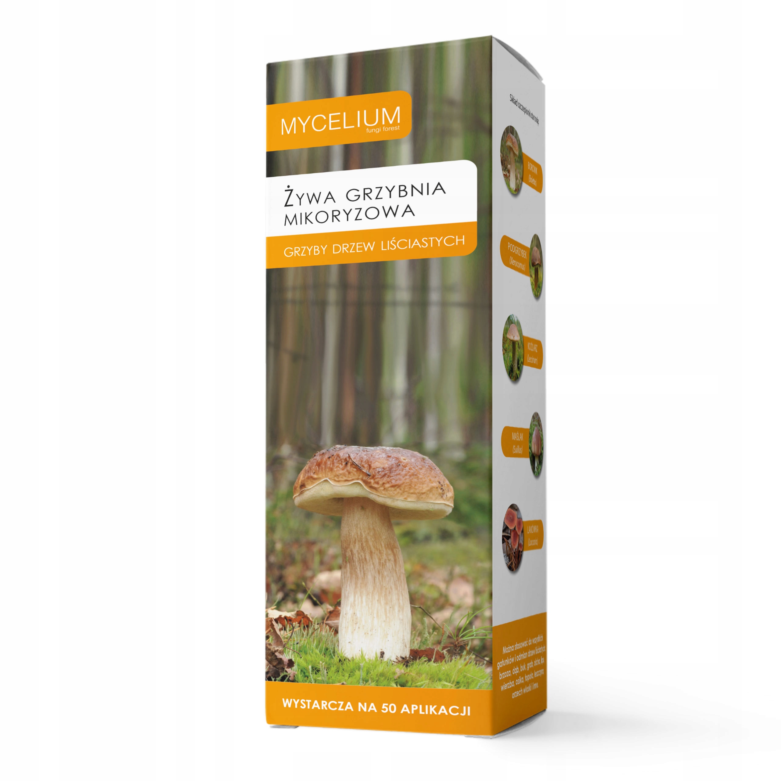 

Żywa Grzybnia Mikoryza dla Drzew Liściastych 500ml