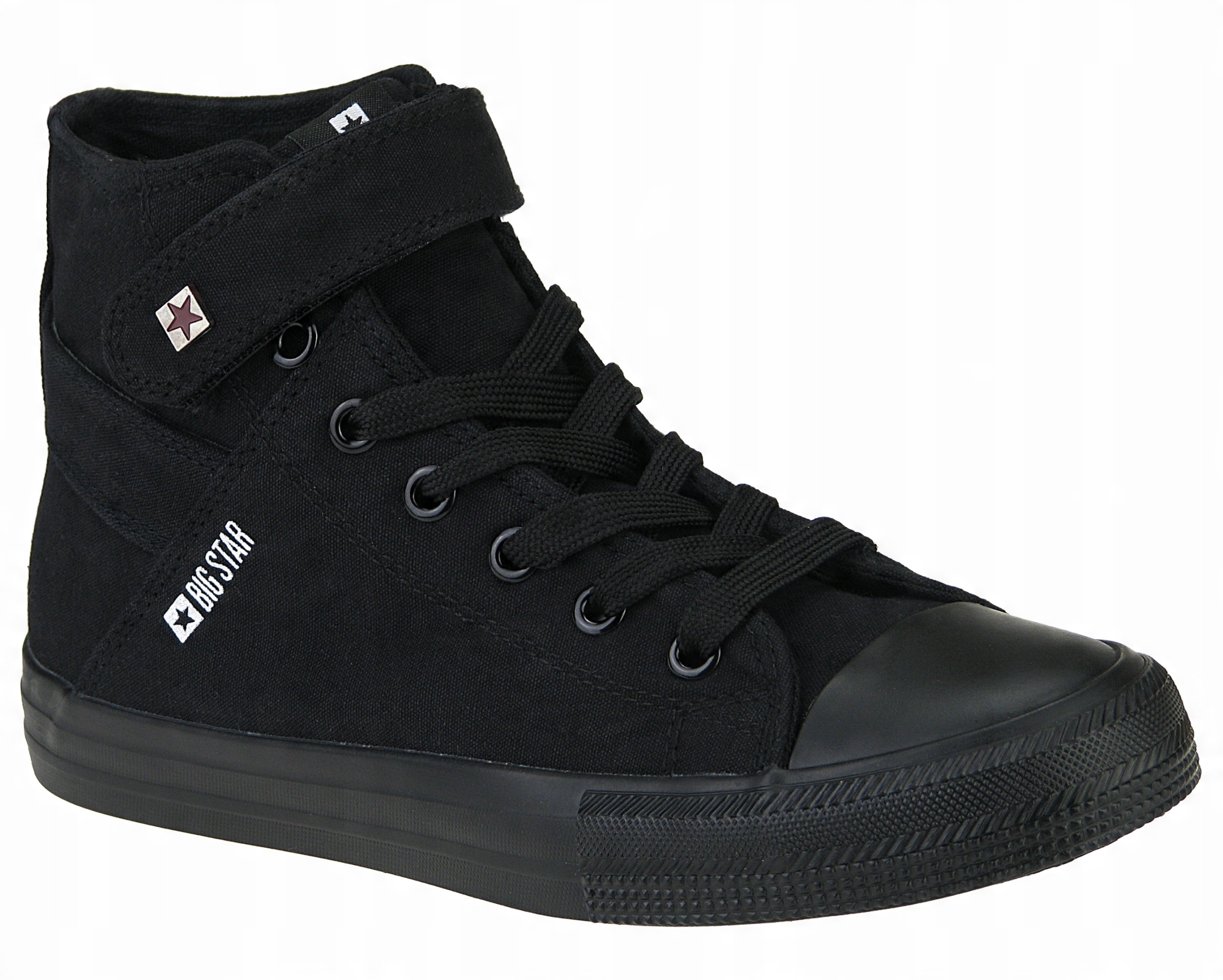 

Trampki wysokie damskie Big Star czarne 38