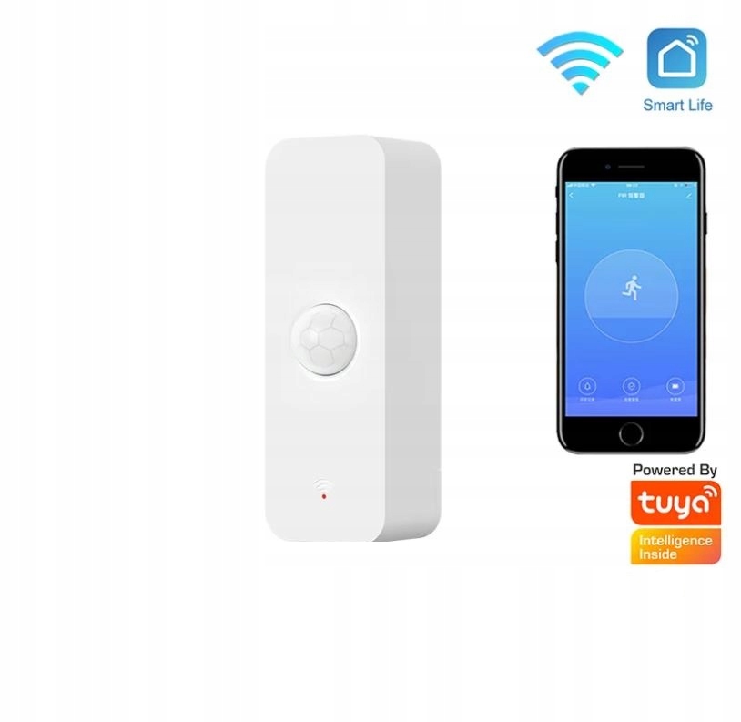 CZUJNIK RUCHU WIFI PIR TUYA SMART LIFE ALEXA GOOGLE HOME
