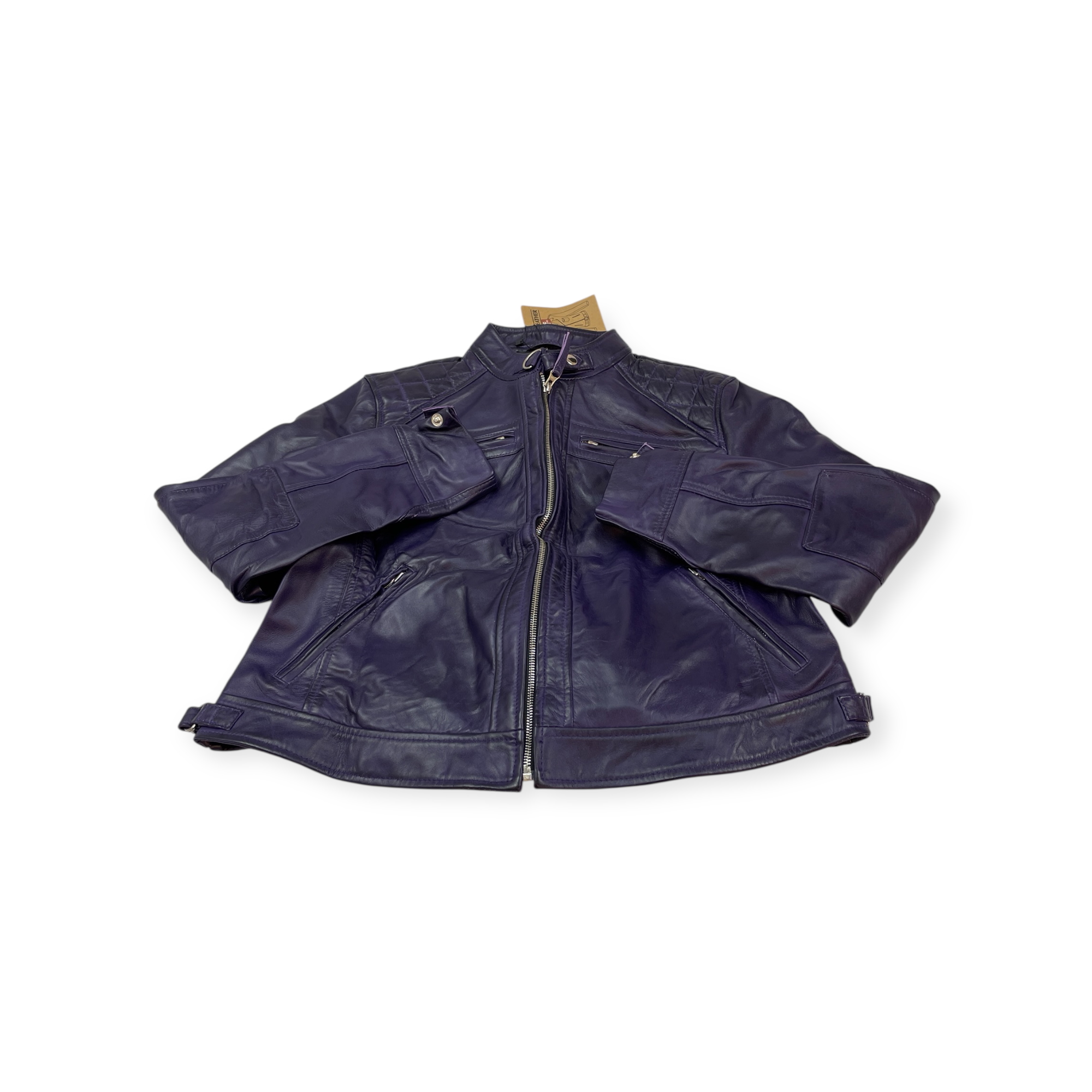 Dámská kožená bunda Real Leather 2XL