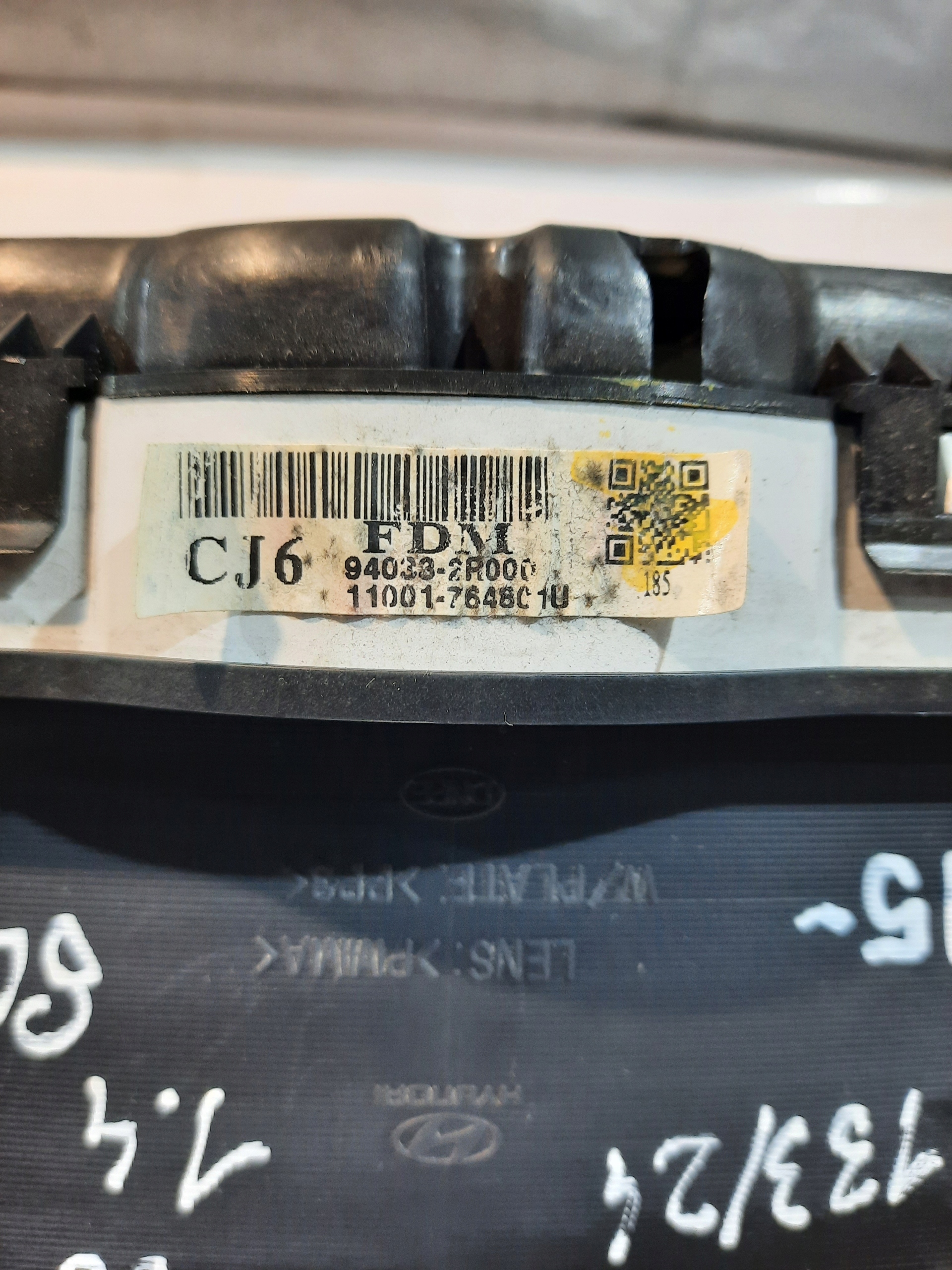 dials dials clock petrol Hyundai I30 1.4B OE 94033-2R000
