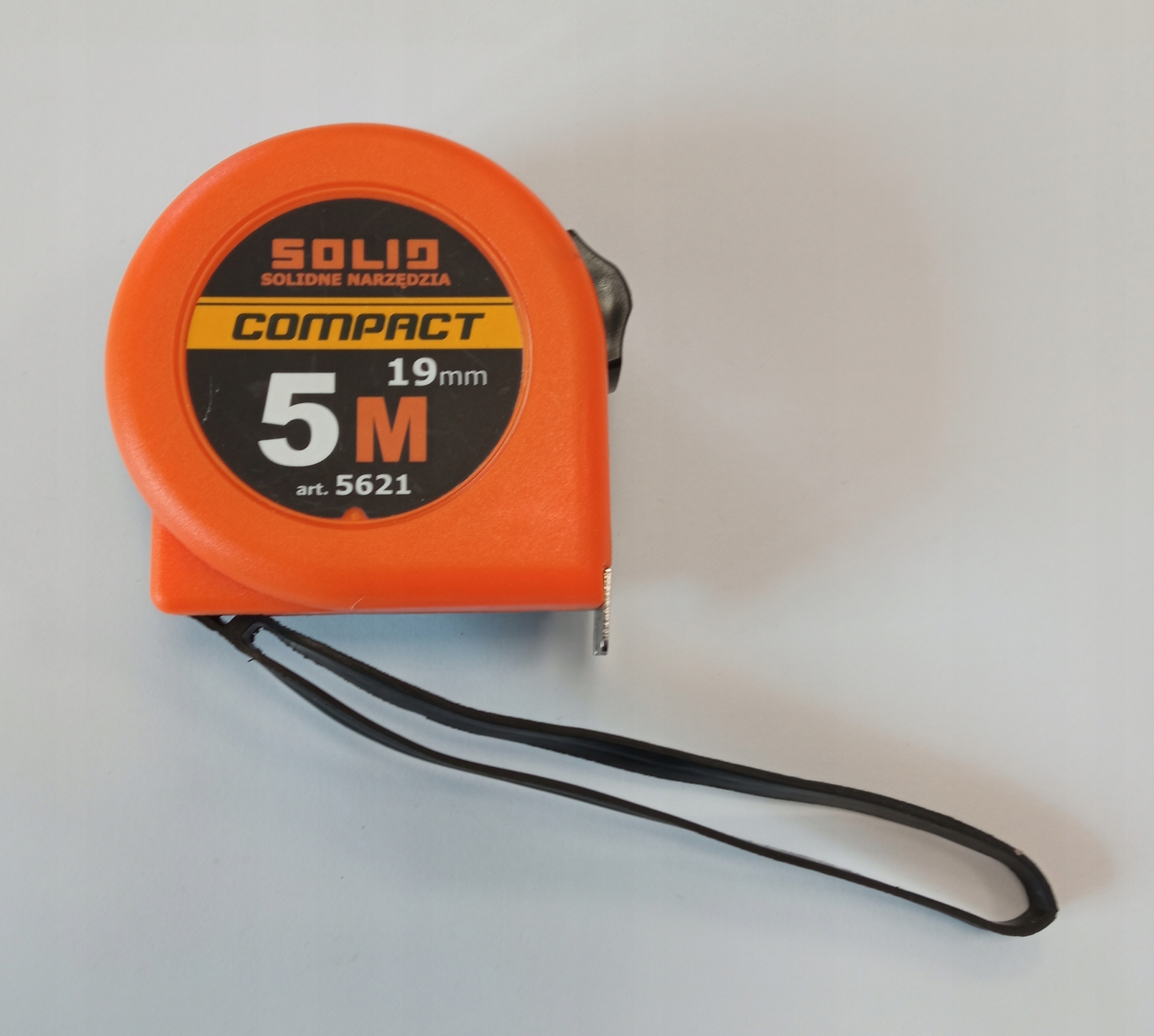 

Miara Zwijana Stalowa Compact 5m x 19mm 5621 Solid