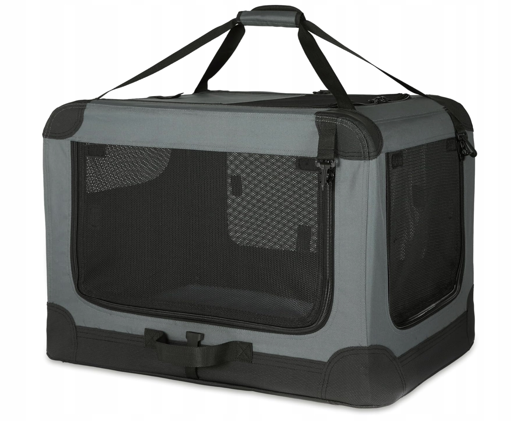 Levně Přepravka pro psa AmazoneBasic vícebarevná, velikost 66 cm x 45,7 cm, 45,7 cm