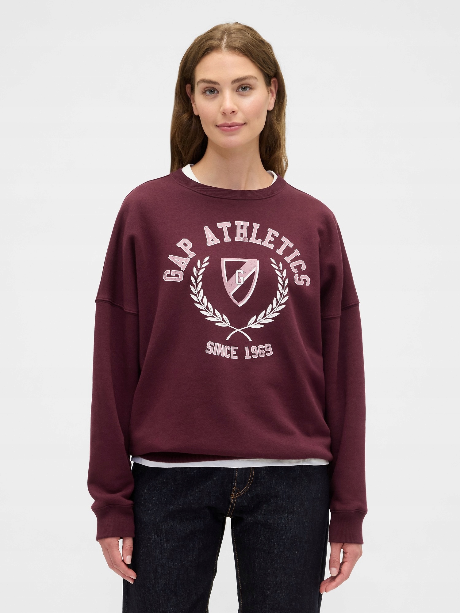 Gap Oversize mikina s logem Gap Athletic