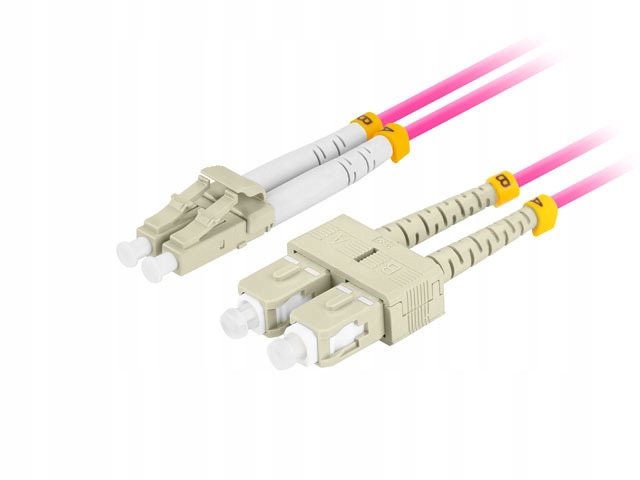 Patchcord światłowodowy Mm LC/UPC-SC/UPC Duplex