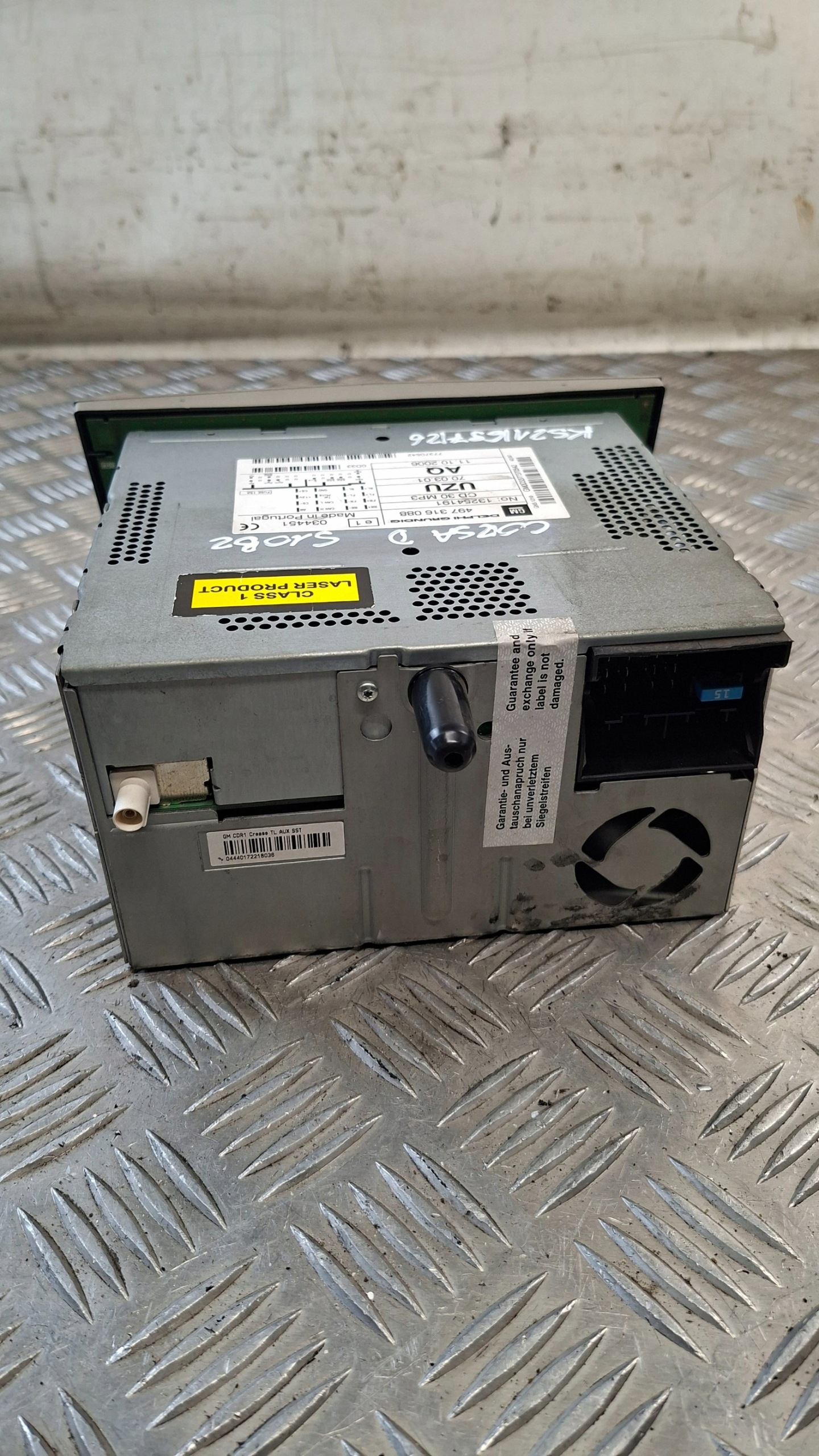 RADIO CD OPEL CORSA D 2007r 497316088
