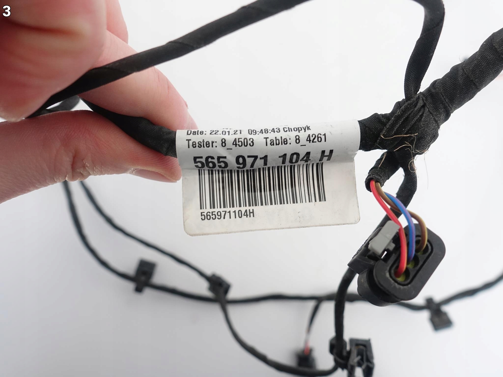 SKODA KODIAQ 16- wiring bundle PDC rear part