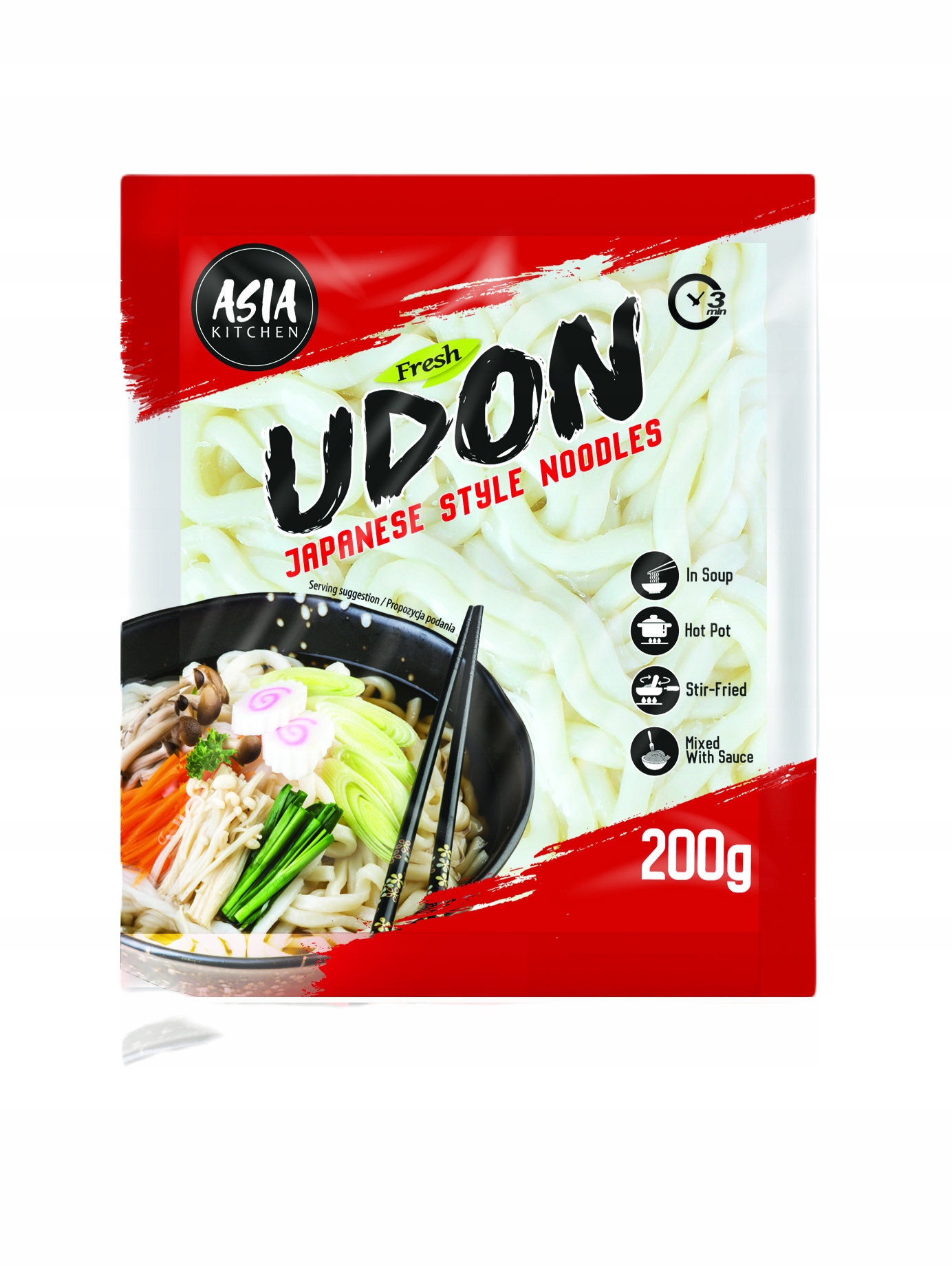 

Makaron Pszenny Udon Asia Kitchen