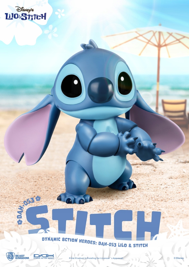 Lilo & Stitch Stitch Dynamický akční hrdina 18 cm