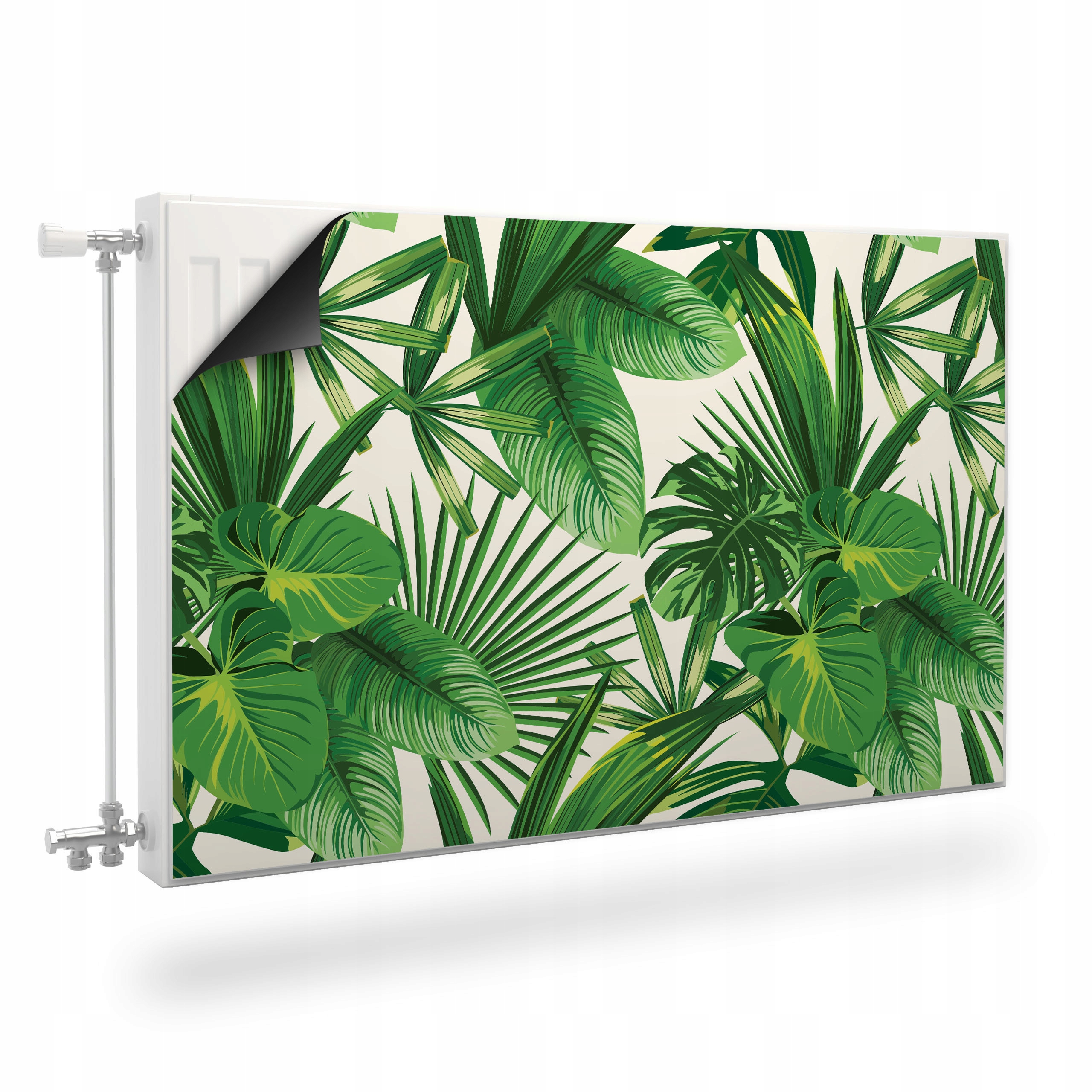 Maskovač Na Radiátor Magnetická Podložka Tropické Listy Palmy 120x60