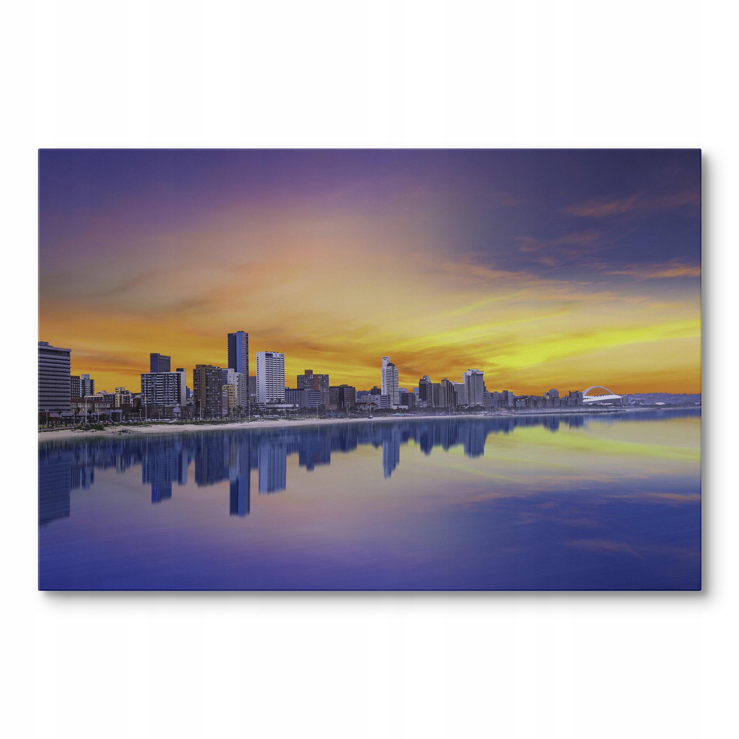 Obraz na plátně Durban Soumrak Panorama Afrika 120 x 80 cm