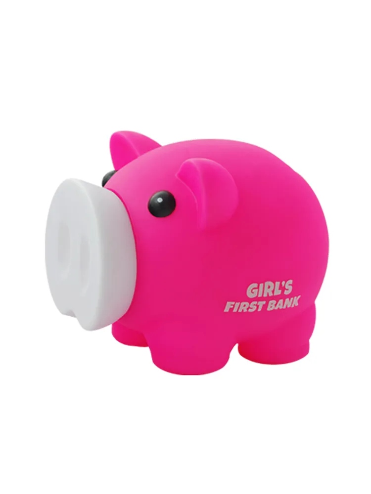 

Skarbonka Świnka Mini Girl's First Bank Różowa