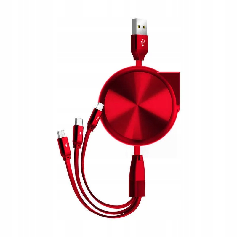 WiWu 3'ü 1 arada Lightning Type-C Mikro USB Şarj Kablosu WIWU Marka