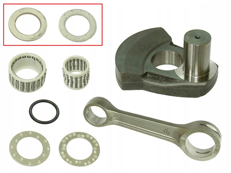 Sada Kľukového Mechanizmu Pre Snežné Skútre Sno-x Polaris 600 800 Indy Rush Rmk Iq