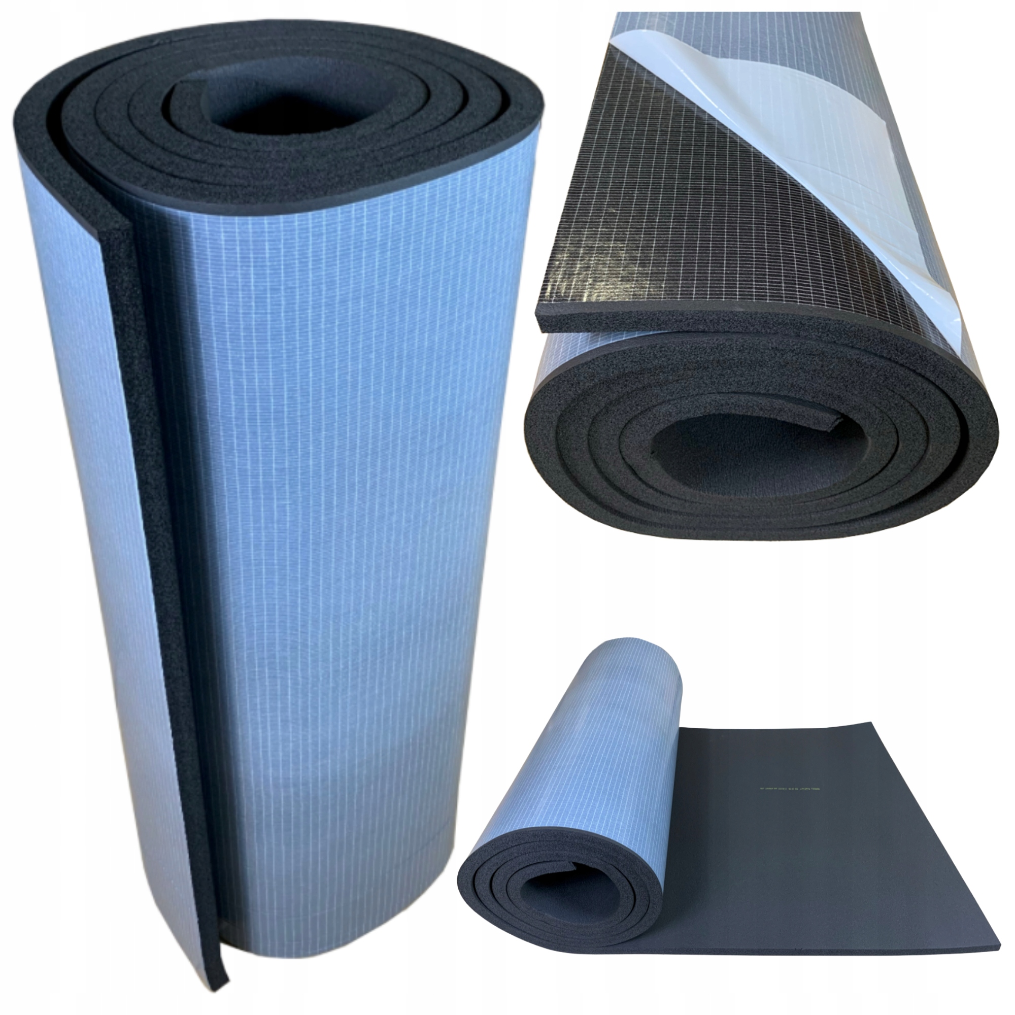 Odhlučňovací Podložka Abm Izolační Kaučuková Pěna S Lepidlem 40 mm 100 x 100 cm