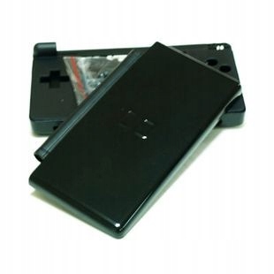 Kompletné puzdro kryt pre konzolu Nintendo Ds Lite Čierna