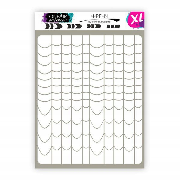 Szablon OneAir XL Francuski