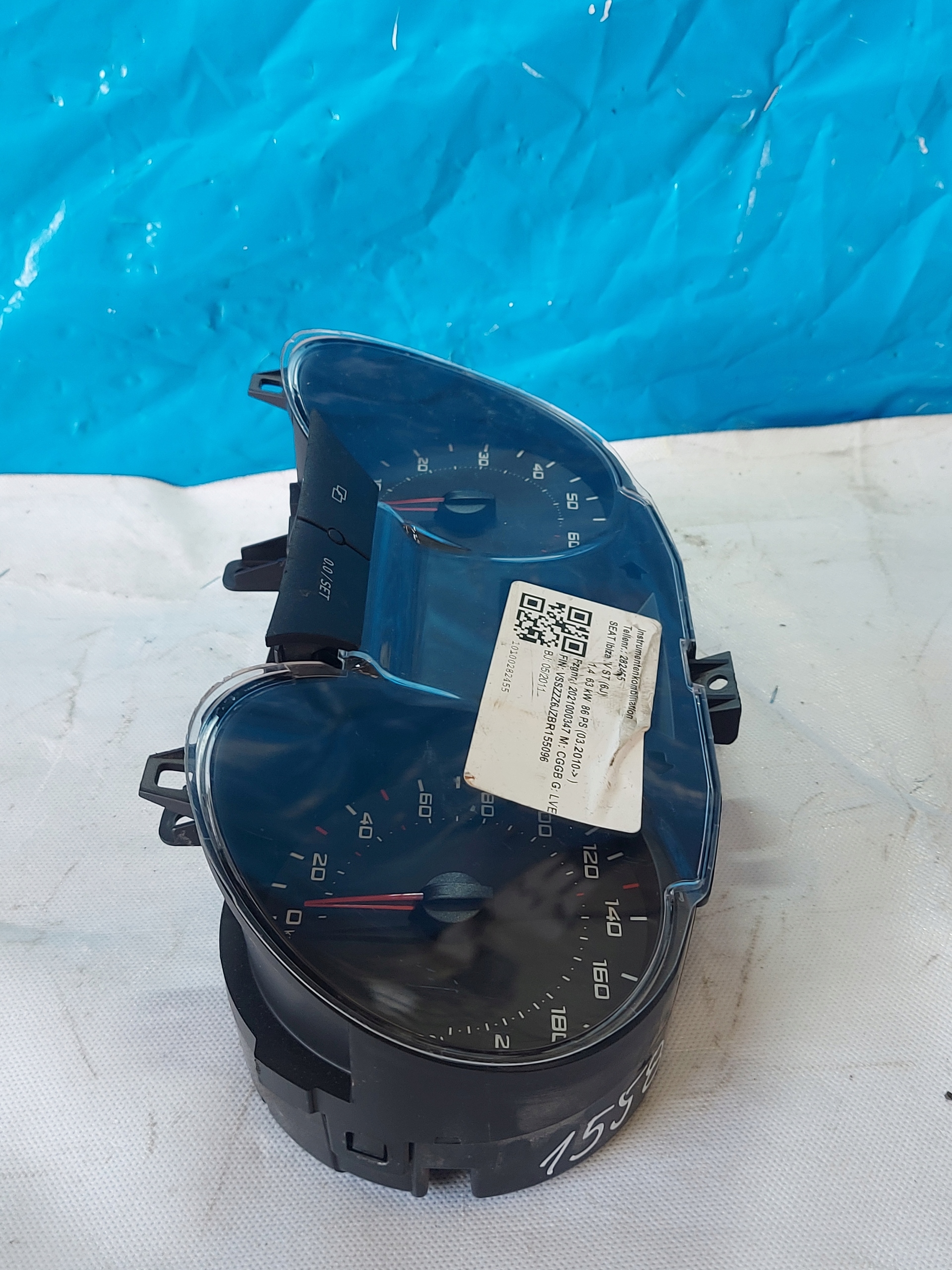 dials clock IBIZA IV 1.4 14V 6J0920802