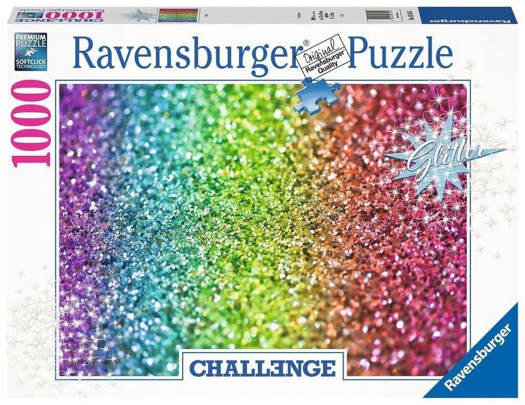 Ravensburger Puzzle dla dorosłych 1000 Elementów skomplikowana Układanka