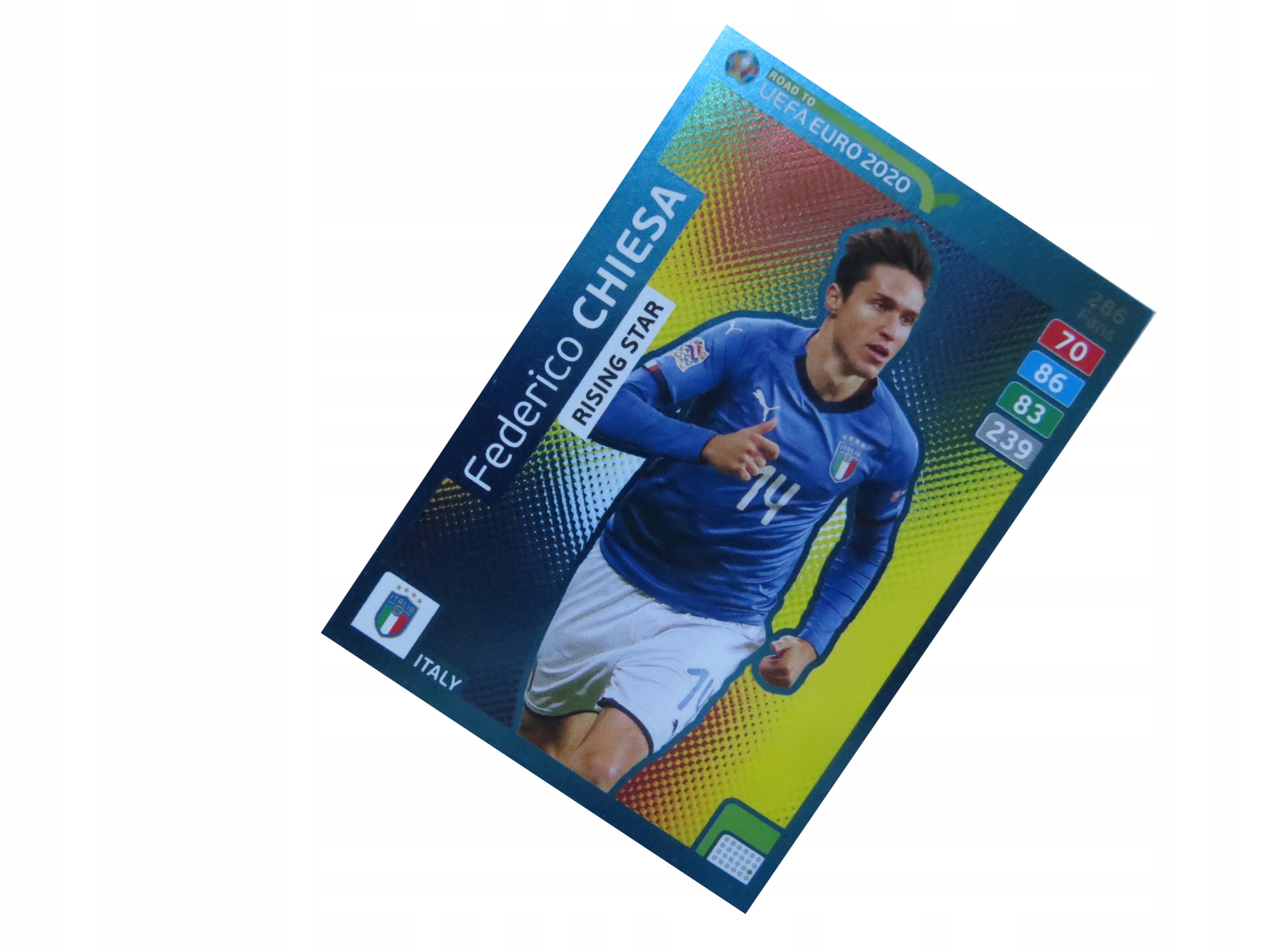 Panini Road To Uefa Euro 2020 Karta Rising Star 286 Federico Chiesa Włochy