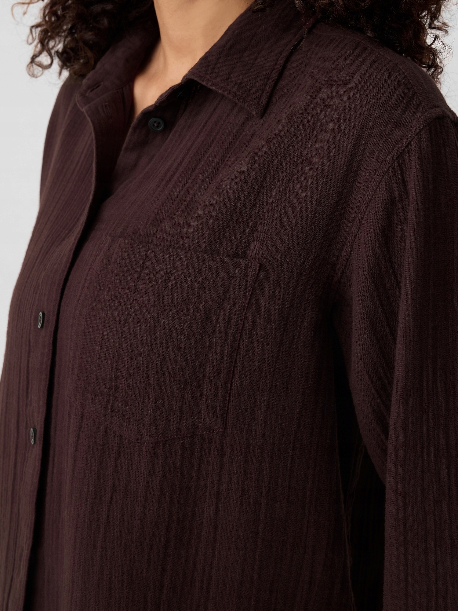 Gap Mušelínová košile oversize
